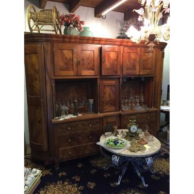 Walnut Vestry Cabinet