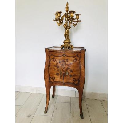 Small Chest Of Drawers With Inlaid Doors