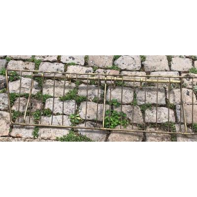 Coat Rack Shelves In Brass 1900