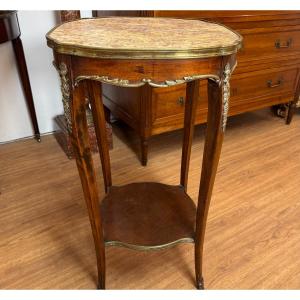 Louis XV Style Pedestal Table Or Side Table