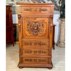 Secretary Desk Henri II Style