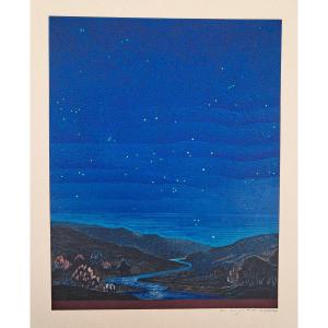 François Schmied (1873-1941), Continuation Of The 15 Plates For Kim By Rudyard Kipling, No. 105/160