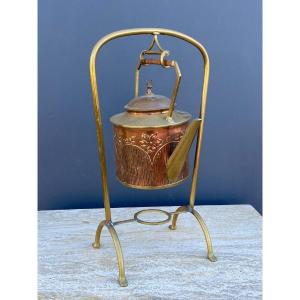 Samovar Art Nouveau Arts And Crafts 1900 Brass And Copper