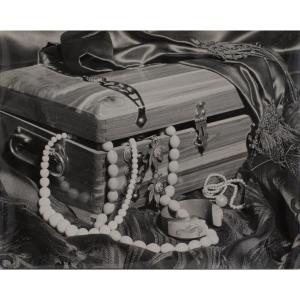 Bernard Darot Silver Photography 20th Century Jewelry Box