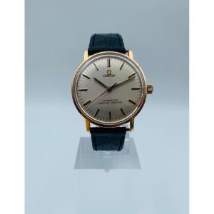 Omega Watch In 750 Thousandths Gold Hallmarked With Owl Chronometer