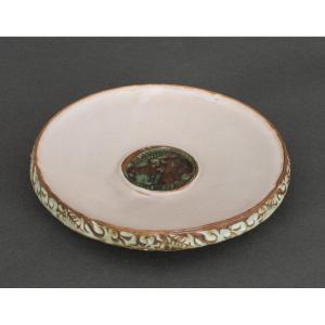 Gilbert Portanier Denise Ramamgno Vallauris Bowl Monogram Dr 1960