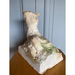Direct-cut Sculpture From The 20th Century Female Nude Workshop