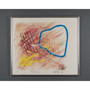 Abstract Lithograph Joseph Hanly Hanley 1984 One For Patricia 1/40
