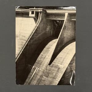 Black And White Photo Titled Concrete By Robert Laporte 20th Century