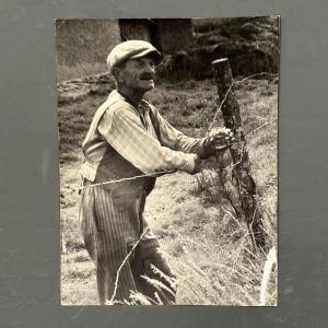 Black And White Photo Entitled A La Vôtre! By Robert Laporte XXe