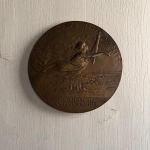 Metal Medal Die By Anie Mouroux To Save Humanity