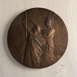 Medal Matrix By Anie Mouroux The Hour Has Come Justice Liberty 1917