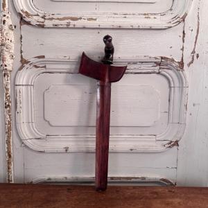Kriss Dagger Early 20th Century Bali Malesia In Exotic Wood