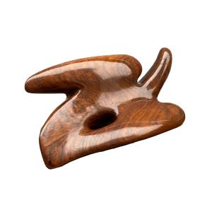 Modernist Free-form Wooden Sculpture, 1960