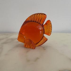 Fish By Daum France In Its 20th-century Box