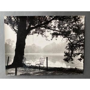 Silver Gelatin Photograph By Bernard Darot, 20th Century, Nantes Photo Club, After The Rendezvous