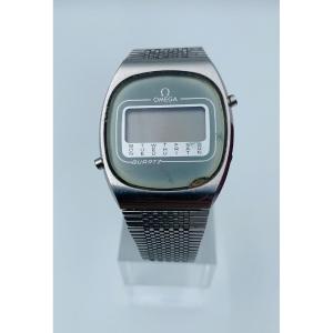 Omega Lcd Watch 1970 Model 1616 Quartz 65 Grams 09