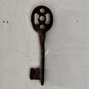 High Period Wrought Iron Key 