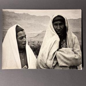 Black And White Photograph From 1960 Depicting Two Women Of Asian Descent