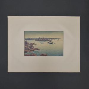 Lithograph By Henri Rivière, Entrance To The Port Of Ploumanac'h 