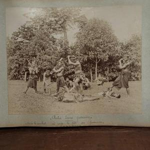 Album Of 29 Photos: Mataafa, Samoa Missionary, War Scenes