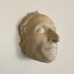 Plaster Death Mask Of Blaise Pascal, 1940