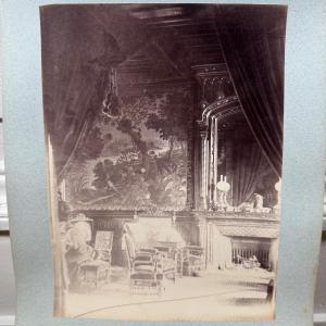 Albumen Print Mounted On Bourgeois Interior Cardboard, 19th Century