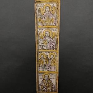 Religious Scenes, Color Engraving On Paper, Balkans, Saint Paraskeva, 18th Century