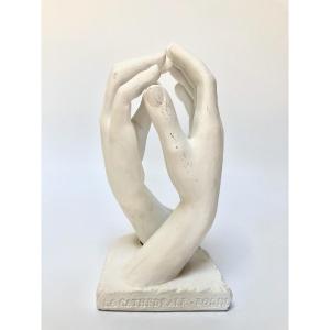 Sculpture La Cathédrale Rodin Plaster Workshop Casting