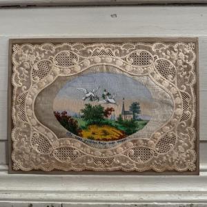 Nineteenth-century Mechanical Drainer With Painted Enhancement