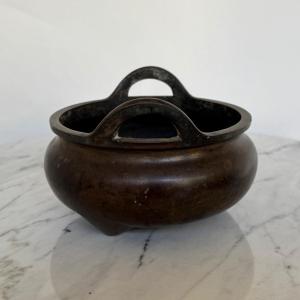 Bronze Incense Burner China Or Vietnam 19th Century