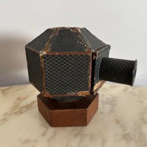 Alphose Giroux Hexagonal Magic Lantern Lampascope 19th Century