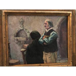 Interior Painting Of A Chapel