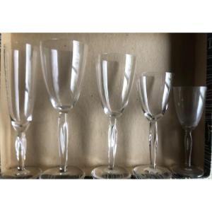 Daum Crystal Glassware Set