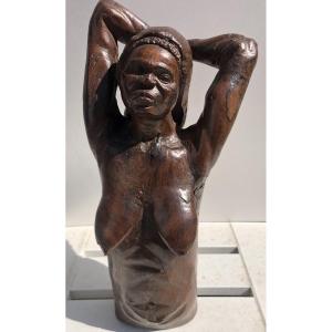 African Woman Sculpture