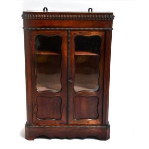 19th Century Rosewood Display Cabinet