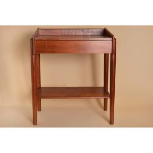 Teak Bedside Or End Table – Børge Mogensen – Denmark, Circa 1960