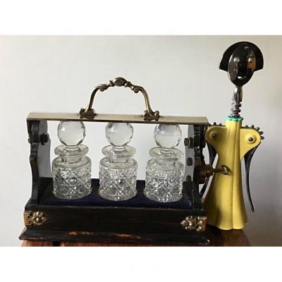 Miniature Cave à Liqueur Anglaise , Vers 1900