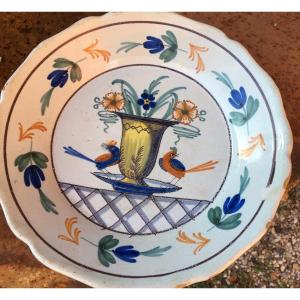 18th Century Earthenware Plate