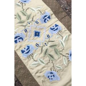 Chinese Embroidery On Silk, Long Hanging Headband