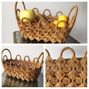 Woven Basket, Popular Art, Around 1900