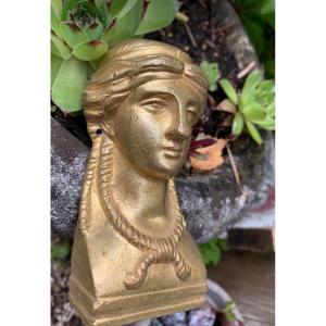 Furnishing Bronze, Large Antique Bust Of A Woman (3 Available)