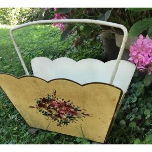The Magazine Rack In Painted Sheet Metal, Napoleon III 