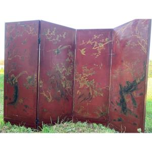 Four Leaf Lacquer Screen