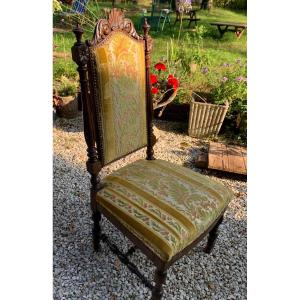 Chaise Basse De Style Haute époque 