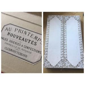Large Shawl Box, Art Nouveau