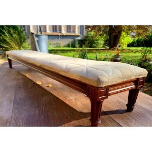Long Fireside Bench