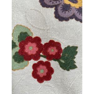 Pair Of Double Floral Curtains (303 X 196 Cm)