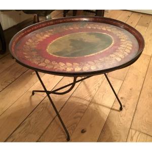 Restoration Sheet Metal Tray On Base