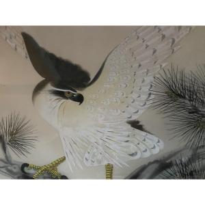 Japanese Eagle, Framed